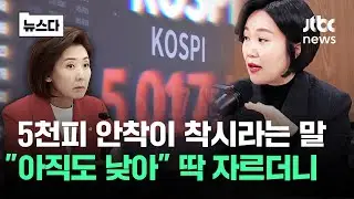 '코스피 5천 착시' 주장에 