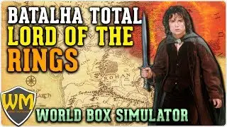 BATALHA MUNDIAL em Senhor dos An&eacute;is | WorldBox #01 - Gameplay PT BR