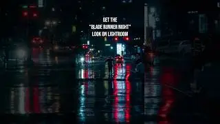 How to make your photos look like Blade Runner on Lightroom (screenshot these settings)