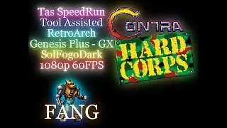 [TAS-SP][Genesis][Contra Hard Corps][BR-PT][Fang][↓Like↓] 1080p 60FPS