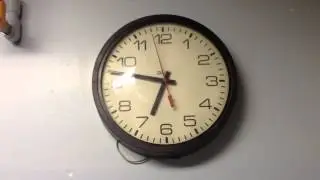 Clock Running Backwards