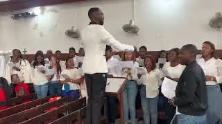 Mon amour #Charles SINGER, #Michel_WACKEHNHEIM. Chorale ANGELUS/Limete Kinshasa