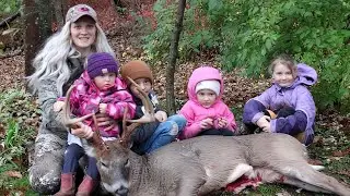 my sisters first public land bow buck 10/30/2024
