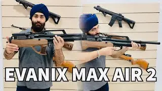 Evanix Max Air 2 semi auto Air Gun Rifle  Bullpup PCP Airgun-Review