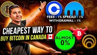 CHEAPEST Way To Buy Bitcoin in Canada: I ONLY Trade BTC This Way