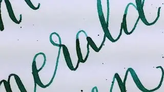 Ink Test - Monteverde Emerald Green