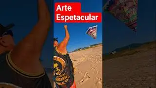Arte Espetacular.  #rj #kite #praia #pipa #arte