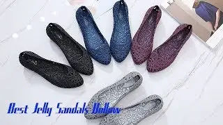 Best Jelly Sandals Hollow women || Jelly Sandals Hollow women review