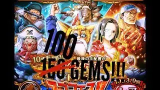 Optc Adventure mode Sugofest 100 gem multi pull!