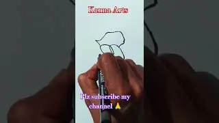 Mouth 👄 drawing 😛 #kanna Arts #shorts