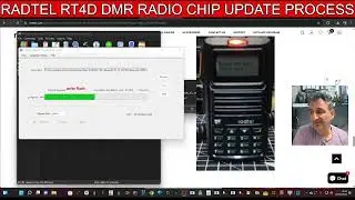 RADTEL RT4D DMR RADIO CHIP UPDATE PROCESS