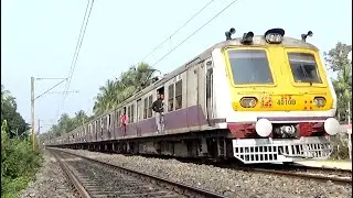 Quick Acceleration of 12 Coaches ICF Medha VS EMU Train of Indian Railway । ICF Medha Vs EMU