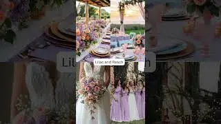 2026 Spring Wedding Color Palette Inspo 🌸🤍