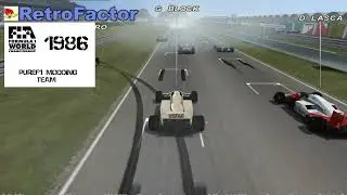 F1 1986 LARGADA FECHA 1 - Jacarepagua - LIGA RETROFACTOR