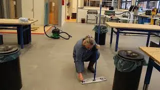 Stofwissen volgens de professionele schoonmaaktechnieken