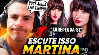 SUPER XANDÃO REAGINDO a MARTINA, VOU CONFESSAR UMA COISA - MANDOU o PAPO RETO