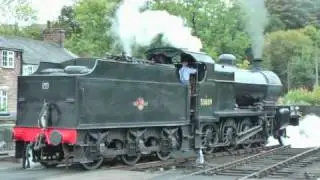 S&D Class 7F 2-8-0 53809 Light Engine move at Grosmont