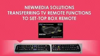 Цифровая телевизионная приставка NewMedia Solutions: перенос функций пульта ДУ телевизора на пуль...