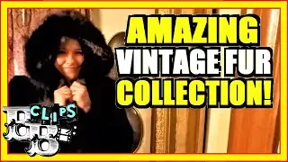 FURSHION SHOW!!!  😮😮  OUR COLLECTION OF VINTAGE & ANTIQUE FURS!