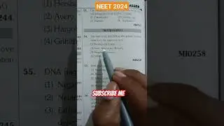 (ALLEN MODULE) NEET PYQ#allen #bio #neet #pw #neetpyq #motivation#study #mbbs