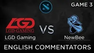 LGD vs Newbee Live | bo5 | Grand Finals | DPL 3