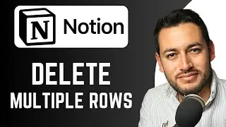 How To Delete Multiple Rows in Notion | Remove many rows | Notion Tutorial