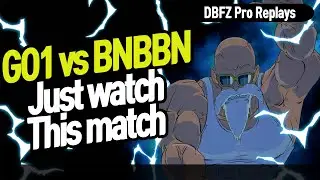 【DBFZ】 GO1 Roshi vs BNBBN FT 4, This is a Pro 【DBFZ Pro Replays】