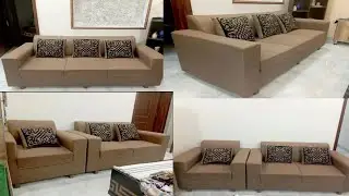 Used coffee chairs set, cane sofa, medicated mattress good condition low price | old is sold