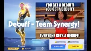 DC Worlds Collide - Debuff Team Synergy Overview