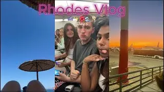 Rhodes Vlog | Travel home with us *lost headphones in greece!!!*