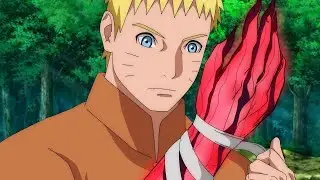 The Bandage on Naruto's Hand Opens!! The Power of the Death God Jutsu Awakens in Naruto's Hand