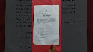 #IGU BCA 2ND SEMESTER C PROGRAMMING COMPUTER QUESTION PAPER || #2022