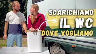 IL WC A SECCO TRELINO IN CAMPER | Da adesso scarichiamo dove vogliamo 💩