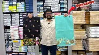 Kota cotton saree collection Surat wholesale | COD available✅😍