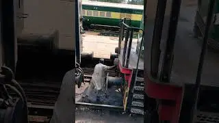 Train coupling || Very dangerous job in Railways | massive Respect for this man 🫡 #locopilot #train