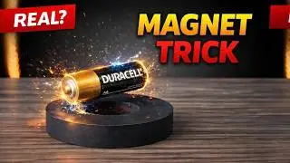 No Internet Needed! Place The Battery on the Magnet and Enjoy!