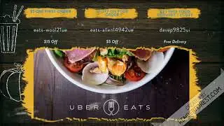 [Verified] Uber-Eats Promo Code For Existing Users w/ $180 Free