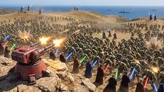 D-DAY INVASION: T45 Shotgun & Laser Knights vs 2,800,000 Beasts! UEBS 2