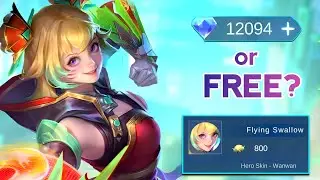 WANWAN 11.11 SKIN DRAW! HOW MUCH??? WANWAN FLYING SWALLOW IS FINALLY HERE! ( My 1st Game! )