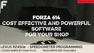 Lexus RZ450e - Renesas RH850 on bench by EnigmaTool2 - FORZA614!