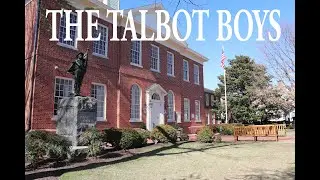 Easton, Maryland, Talbot Boys War Memorial Before/After.  Relocated to Cross Keys Battlefield, VA