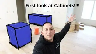 White oak floors and European cabinets going in. New Construction - Episode 33