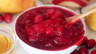 Cranberry Pear Sauce