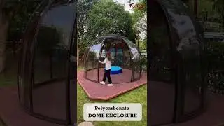 Polycarbonate Dome Enclosure || Our New Modern Home Decor Idea ||  CORE ARCHITECTURAL HADWARE ||