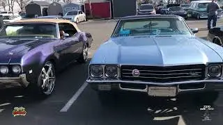 Car show fries and cars clip