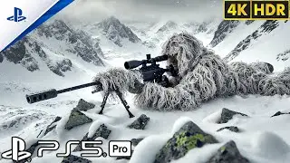 (PS5) Лучшая миссия Silent Winter Sniper | Реалистичный игровой процесс [60FPSHDR] Call of Duty