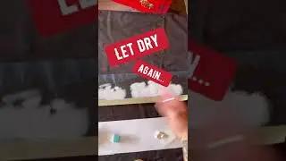 1-minute Video - Apply Mod Podge Before Stenciling or Not?