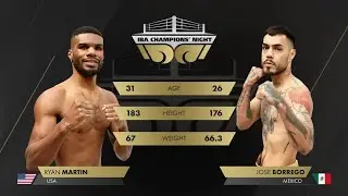 Ryan Martin (USA) vs Jose Miguel Borrego (MEX) | IBA Champions' Night  December 6, 2024 | Dubai, UAE