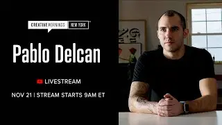 CreativeMornings/New York: [Livestream] Pablo Delcan