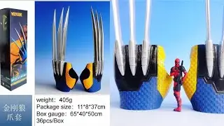 New Wolverine claw gloves can wear cosplay props halloween props revealed preorder info